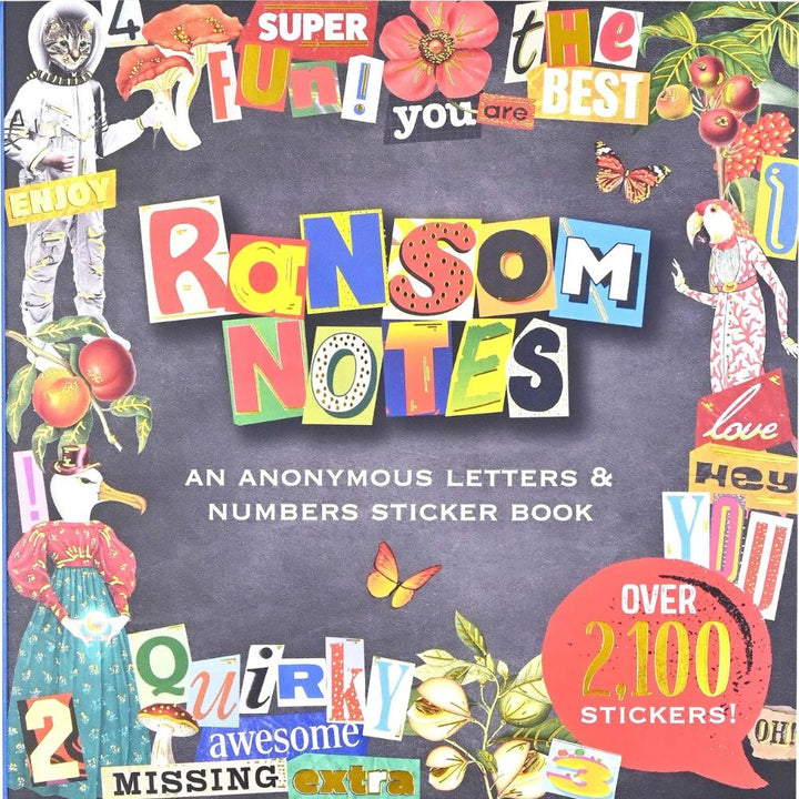 Peter Pauper Press Books Ransom Notes Sticker Book