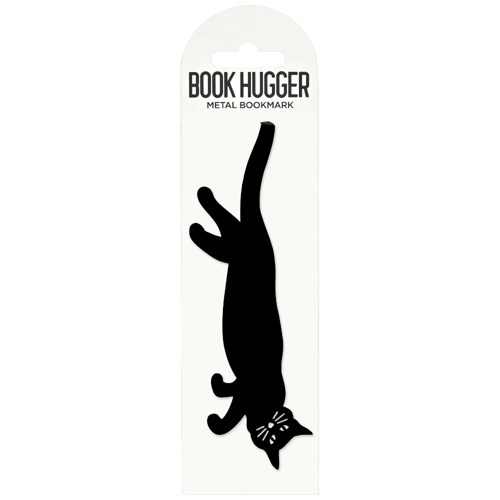 Peter Pauper Press Journals & Notebooks Curious Cat 'Hanging' Metal Bookmark