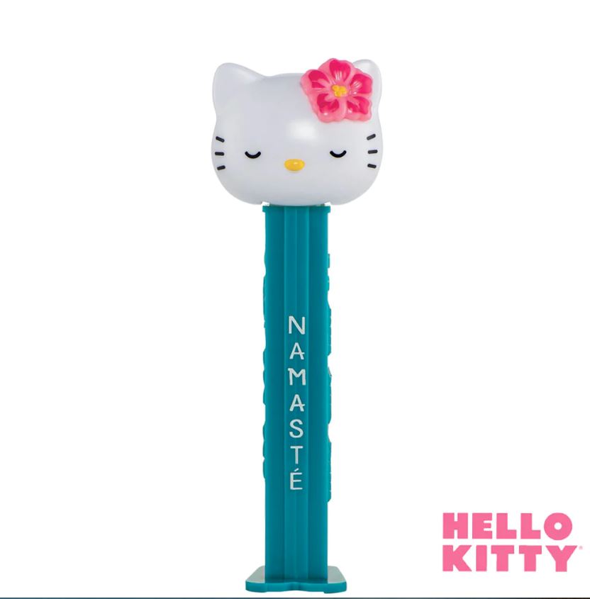 PEZ Candy CANDY Hello Kitty Namaste Pez Single Blister Pack w/ 3 refills