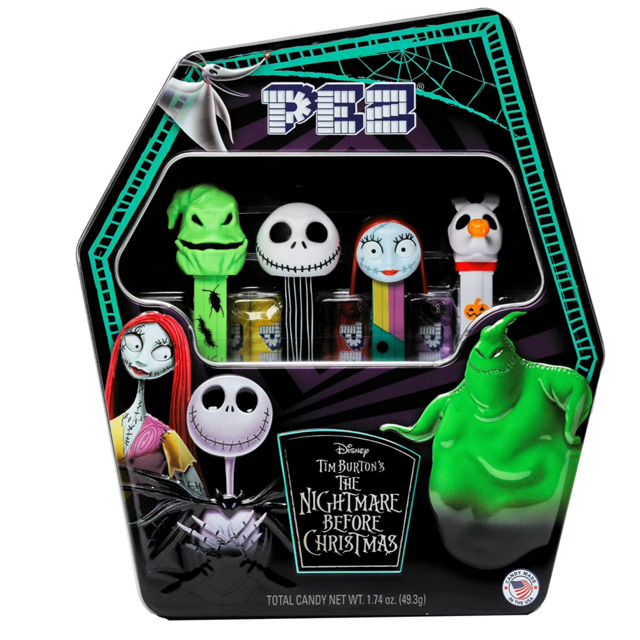 PEZ Candy Candy Nightmare Before Christmas PEZ Gift Tin