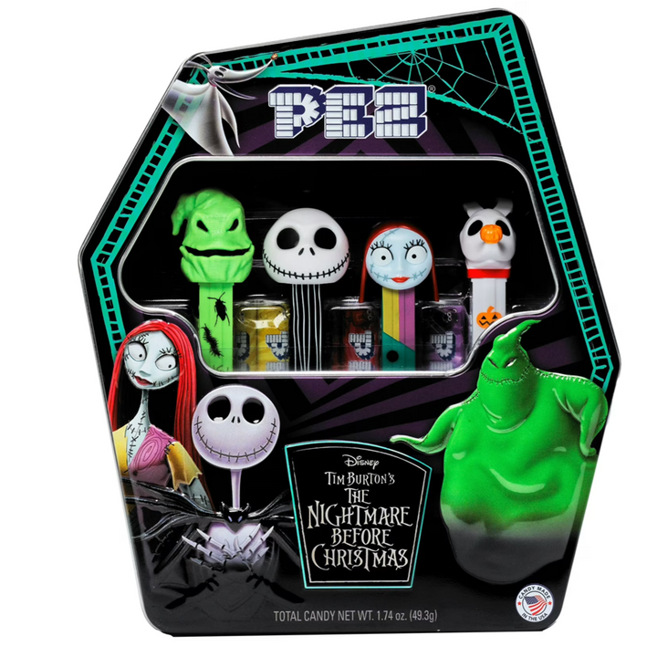 PEZ Candy Candy Nightmare Before Christmas PEZ Gift Tin