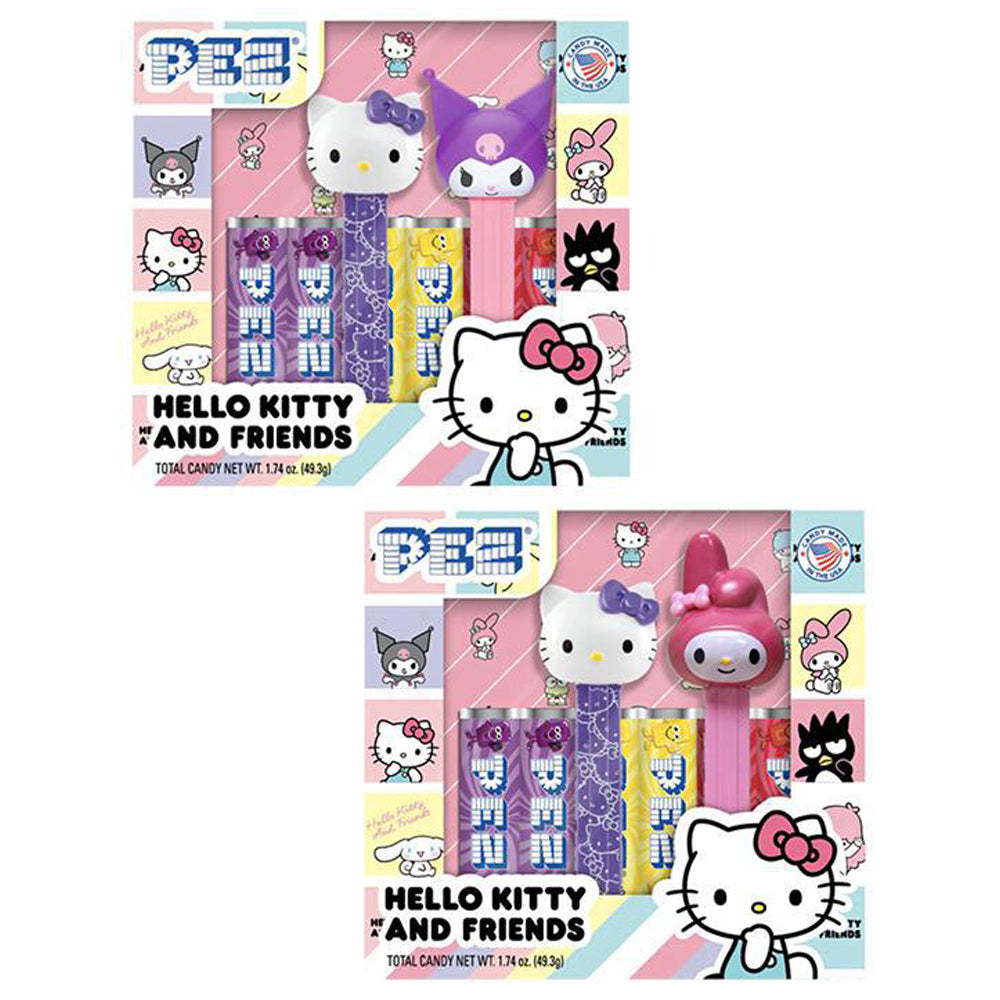 PEZ Candy Candy Pez Hello Kitty & Friends Twin Pack