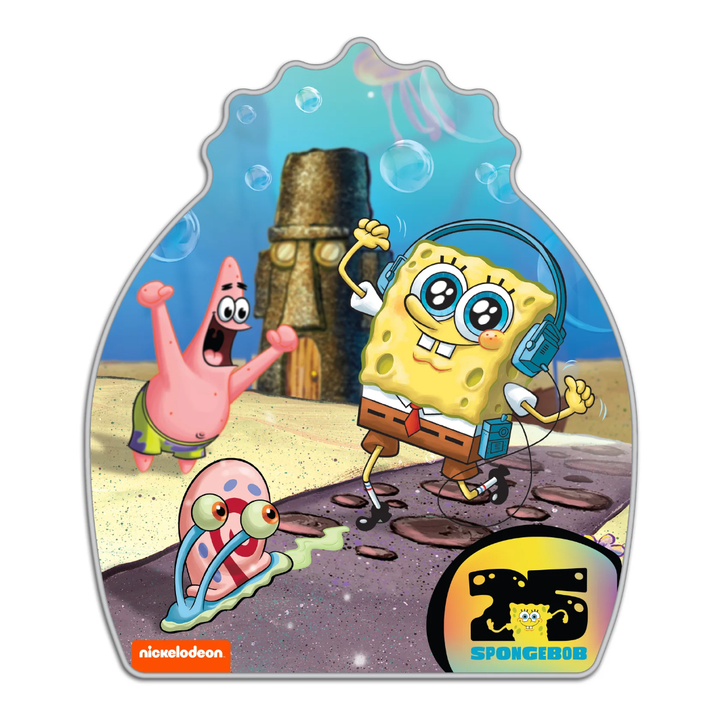 PEZ Candy Candy SpongeBob SquarePants 25th Anniversary PEZ Gift Tin