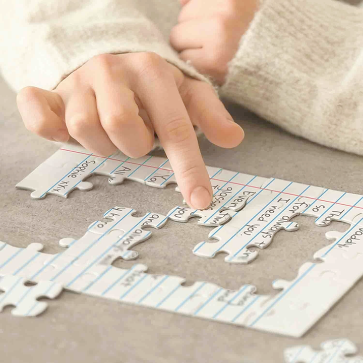 Pikkii Arts & Crafts Personalized Letter Jigsaw Puzzle