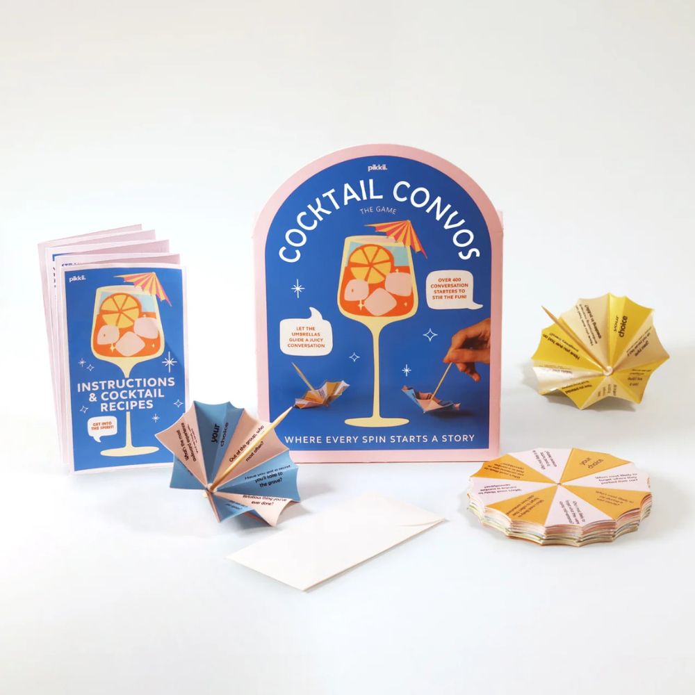 Pikkii Games Cocktail Convos - Umbrella conversation starters