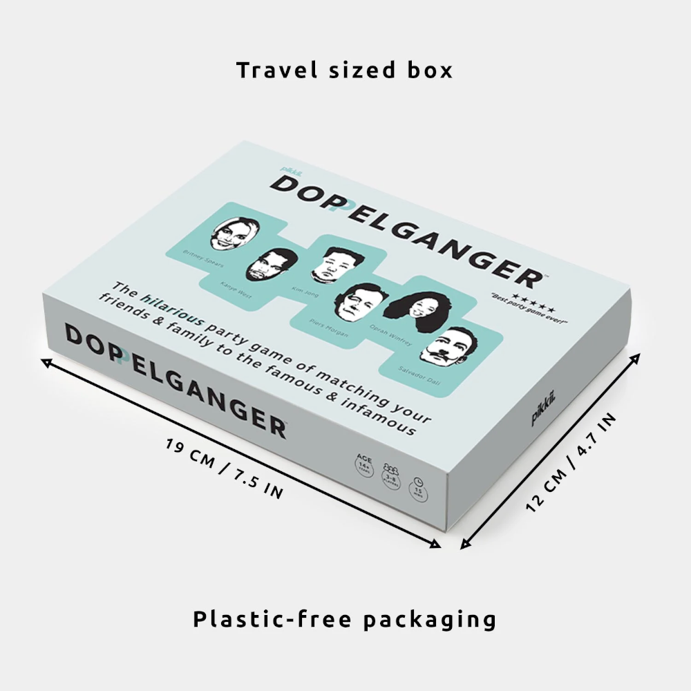 Pikkii Games Doppelganger™ - the Hilarious Celebrity Party Game
