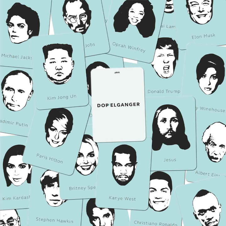 Pikkii Games Doppelganger™ - the Hilarious Celebrity Party Game