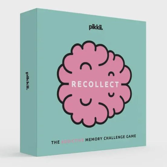 Pikkii Games Recollect™ - The Fun Memory Challenge Game for all ages