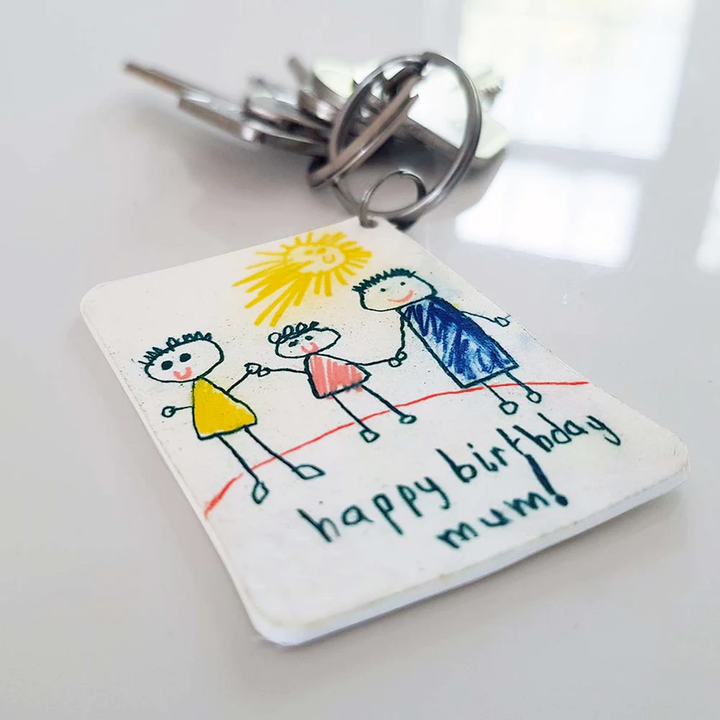 Pikkii Home Decor Create Your Own Shrink Drawing Keyring