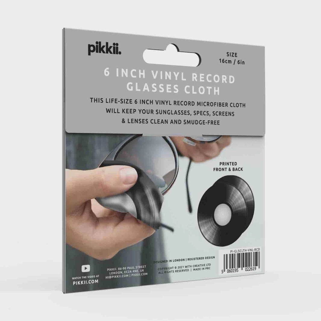 Pikkii Personal Care Vinyl Record Glasses Cloth