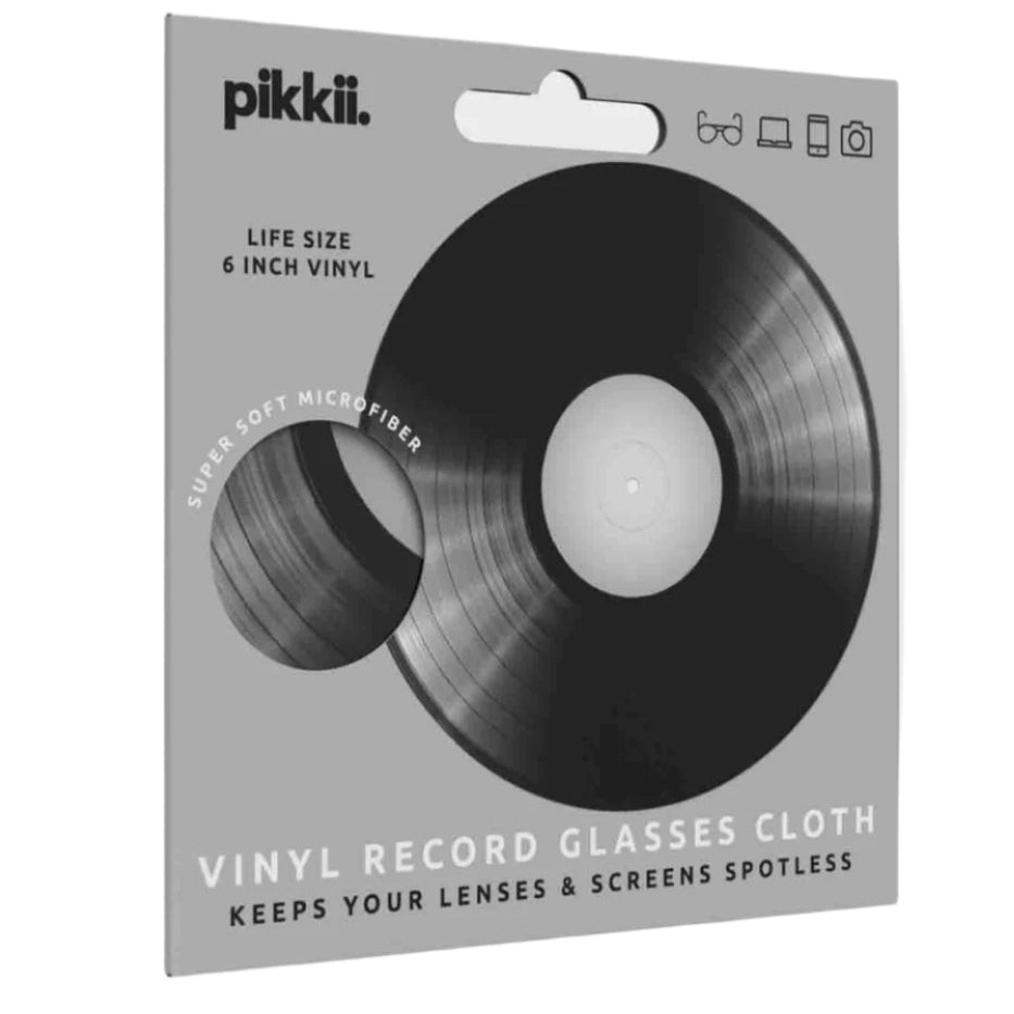 Pikkii Personal Care Vinyl Record Glasses Cloth
