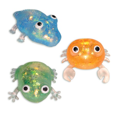Play Vision Toy Novelties Glitter Critter Sugar Squish - 1 random style