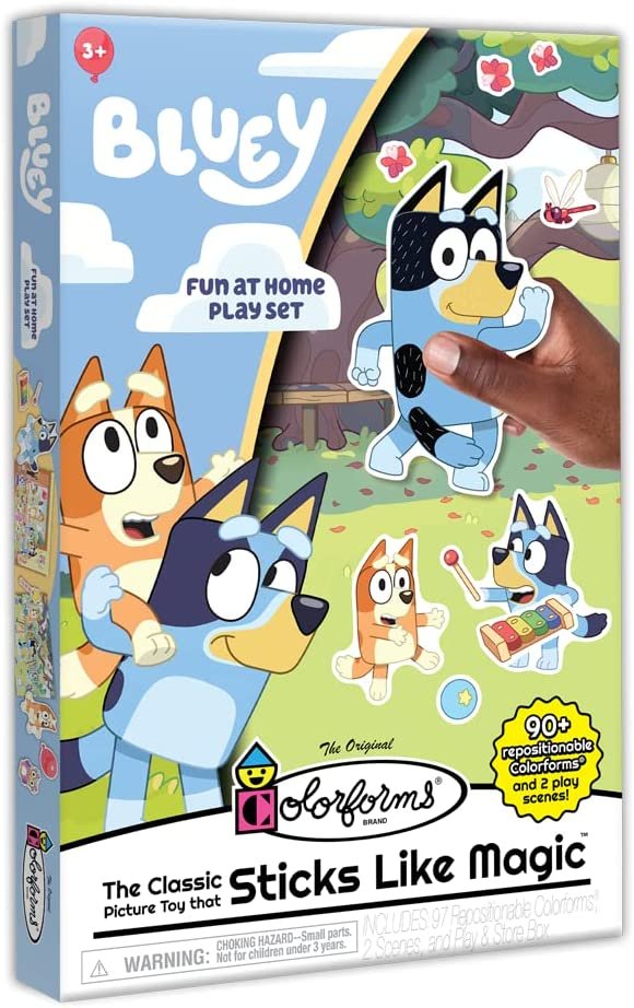 Playmonster (Patch) Arts & Crafts Bluey Colorforms