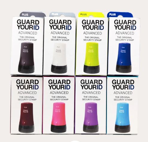 PLUS CORPORATION OF AMERICA Office Goods Guard Your ID Roller- 1 random color