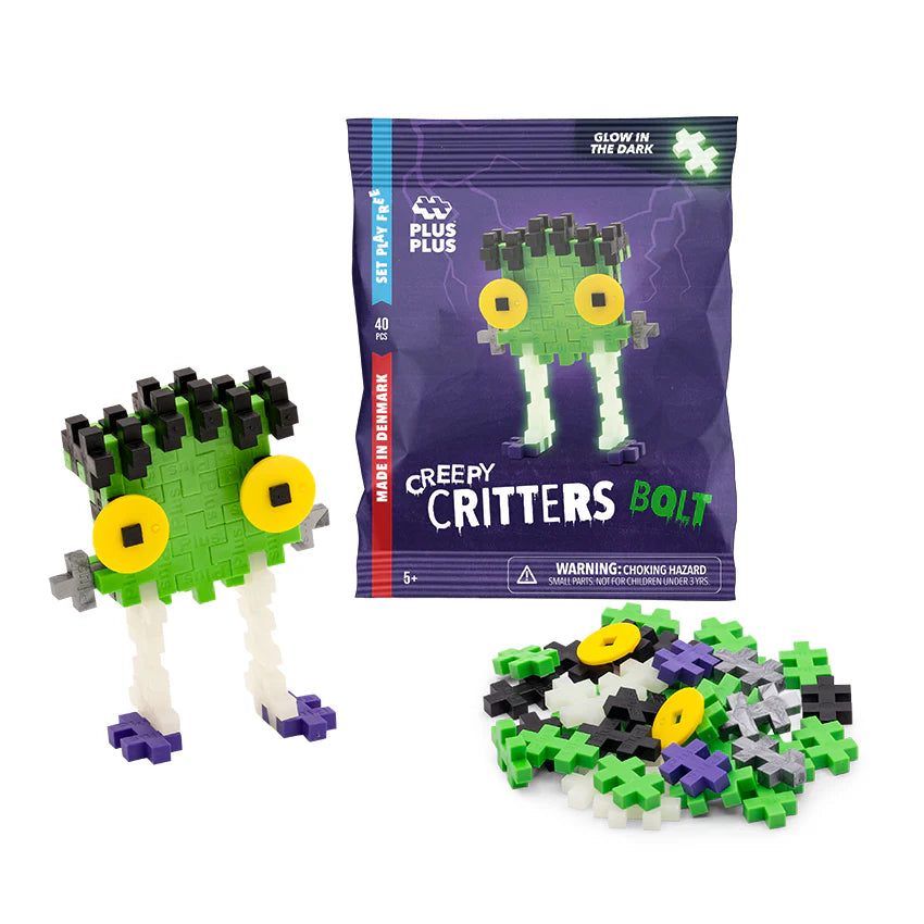 PLUS PLUS Toy Vehicles - Construction Creepy Critters PLUS-PLUS packet