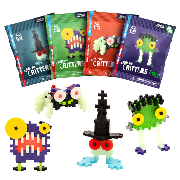 PLUS PLUS Toy Vehicles - Construction Creepy Critters PLUS-PLUS packet