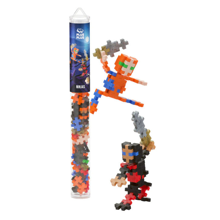 PLUS PLUS Toy Vehicles & - Construction Ninjas Plus Plus build tube