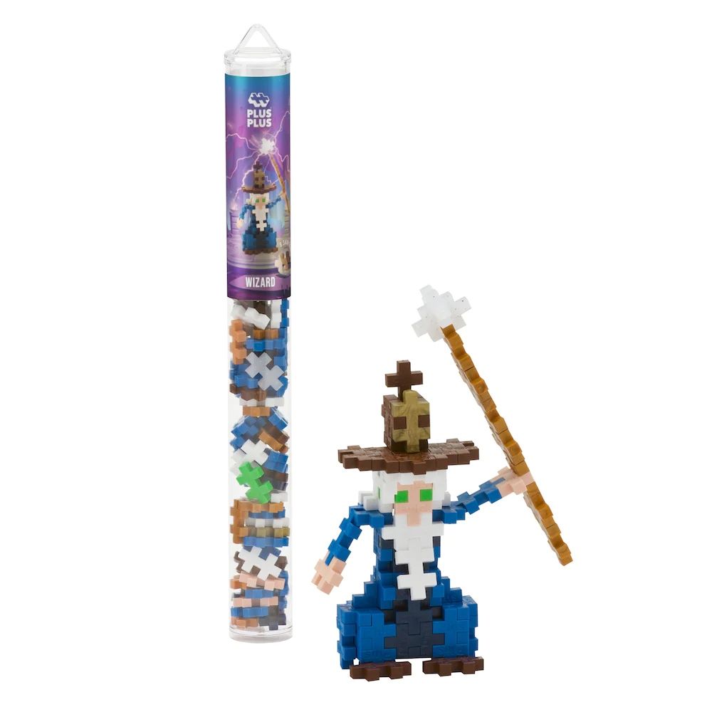 PLUS PLUS Toy Vehicles & - Construction Wizard Plus Plus build tube