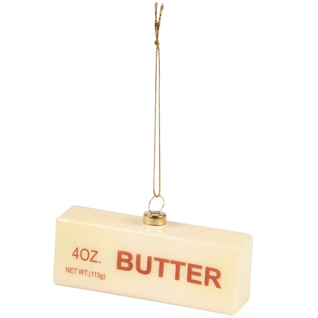 Primitives by Kathy Home Decor Glass Butter Stick Ornament
