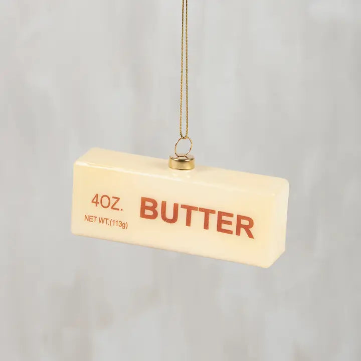 Primitives by Kathy Home Decor Glass Butter Stick Ornament
