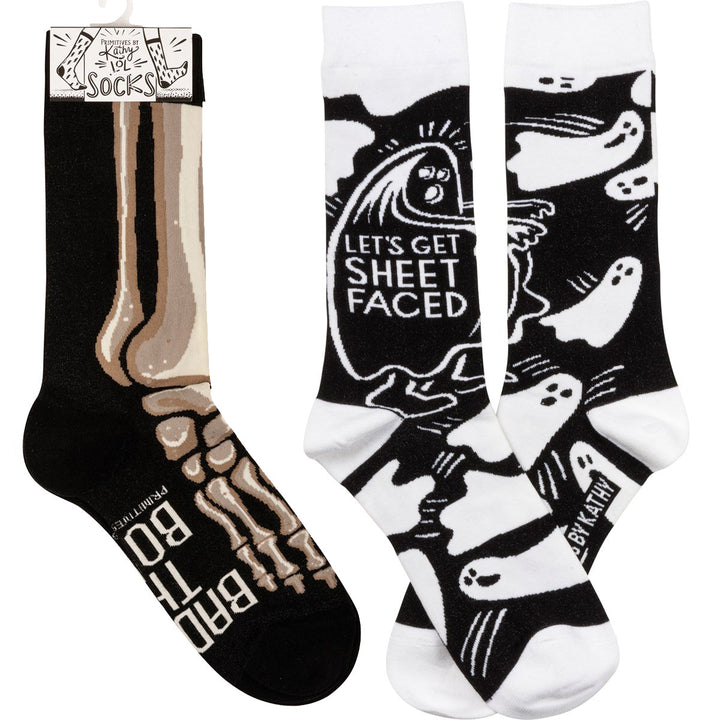 Primitives by Kathy Socks & Tees Spooky Socks