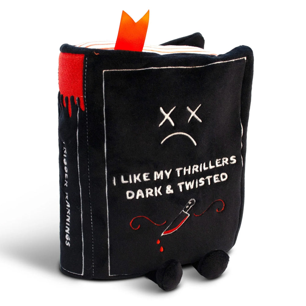 Punchkins Toy Stuffed Plush Dark and Twisted Thrillers Book Plushie