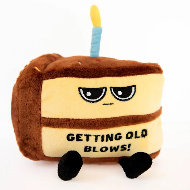 Punchkins Toy Stuffed Plush Getting Old Blows Cake Plushie