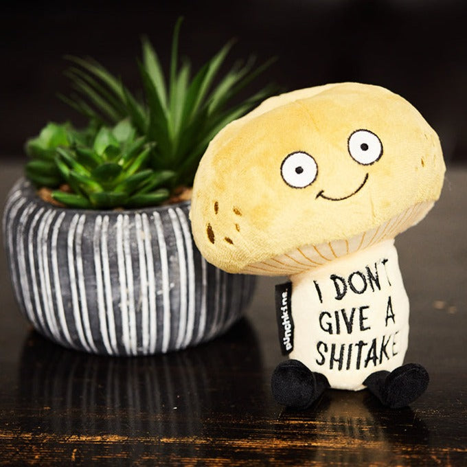 Punchkins Toy Stuffed Plush I Don't Give a Shitake Plushie