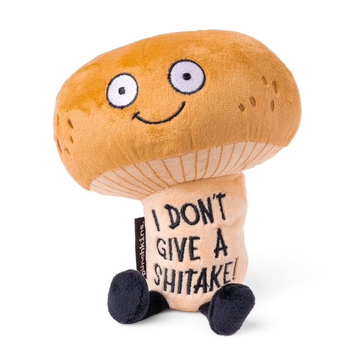 Punchkins Toy Stuffed Plush I Don't Give a Shitake Plushie