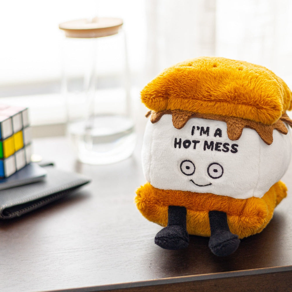 Punchkins Toy Stuffed Plush I'm A Hot Mess Plushie