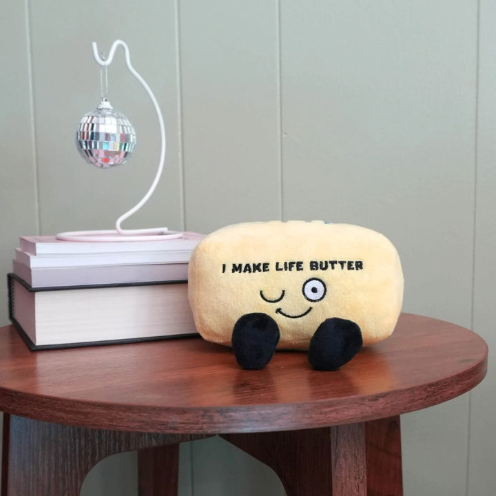 Punchkins Toy Stuffed Plush I Make Life Butter Plush