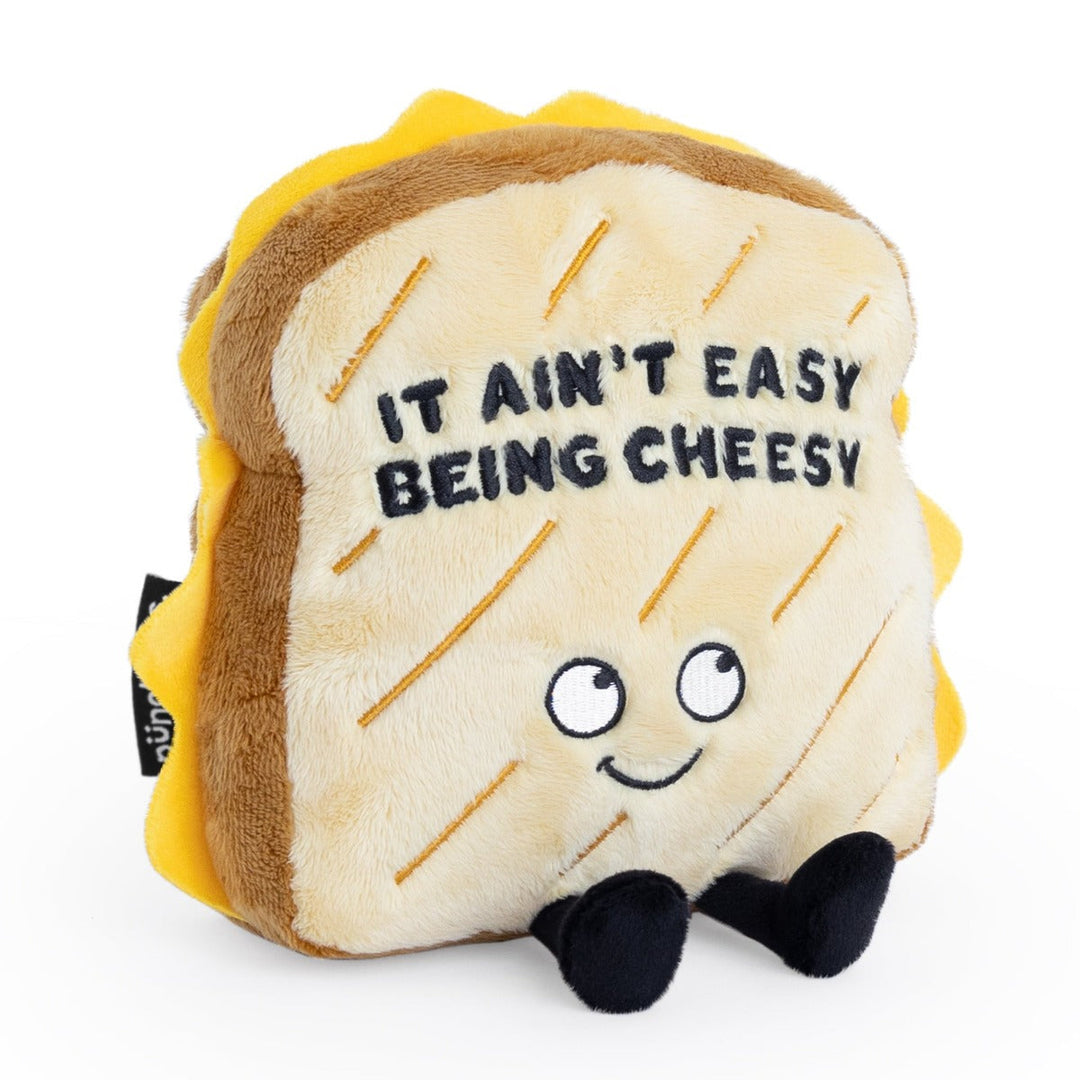 Punchkins Toy Stuffed Plush "It Aint Easy Being Cheesy" Plushie
