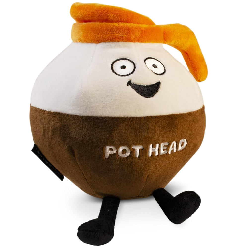 Punchkins Toy Stuffed Plush Pot Head (Coffee) Plushie