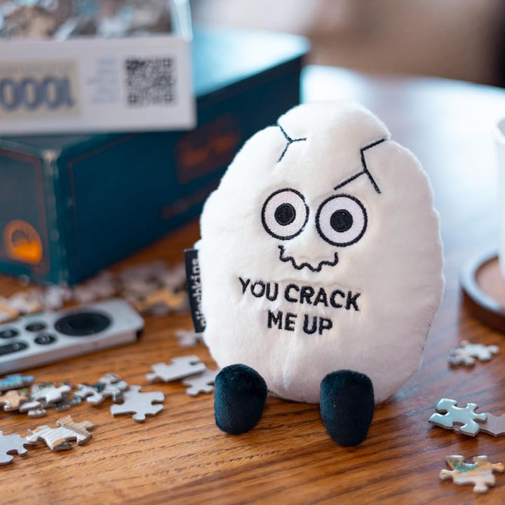 Punchkins Toy Stuffed Plush You Crack Me Up - Egg Plushie