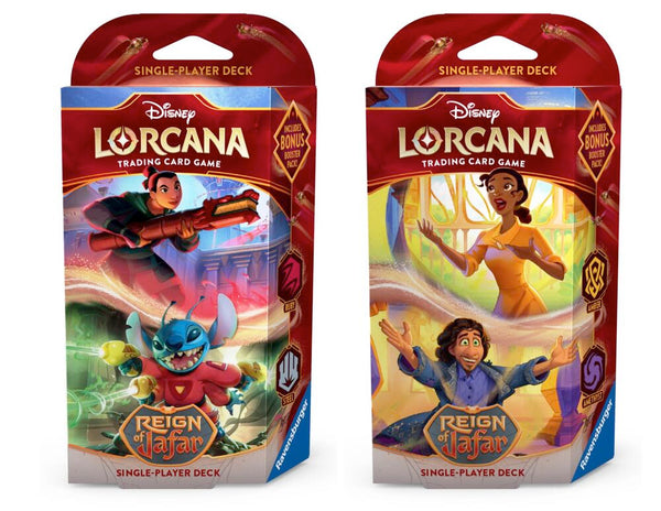 Lorcana TCG: Reign of Jafar Starter Deck (Ruby & Steel)