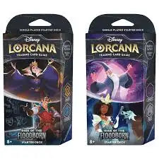 Ravensburger Games Disney Lorcana TCG Rise of the Floodborn Starter Deck - 1 random style