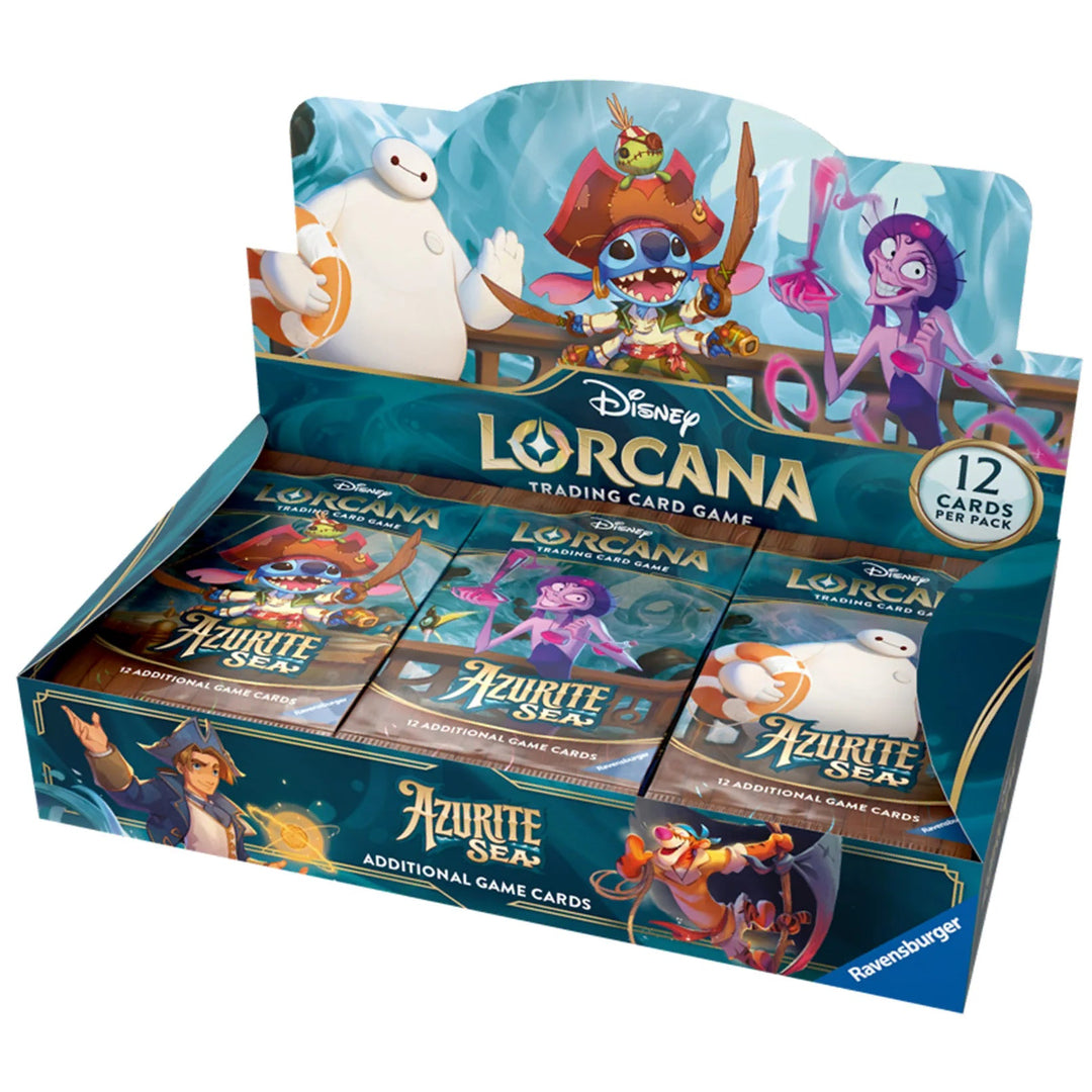 Ravensburger Games Lorcana Set #6 Azurite Sea Booster Pack