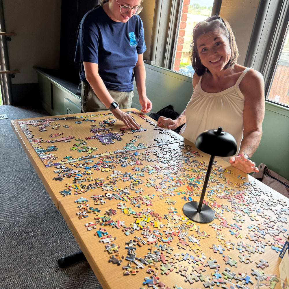 Ravensburger Puzzles November Puzzling Partners Showdown - 500 pc Puzzle Competition (Team of 2)