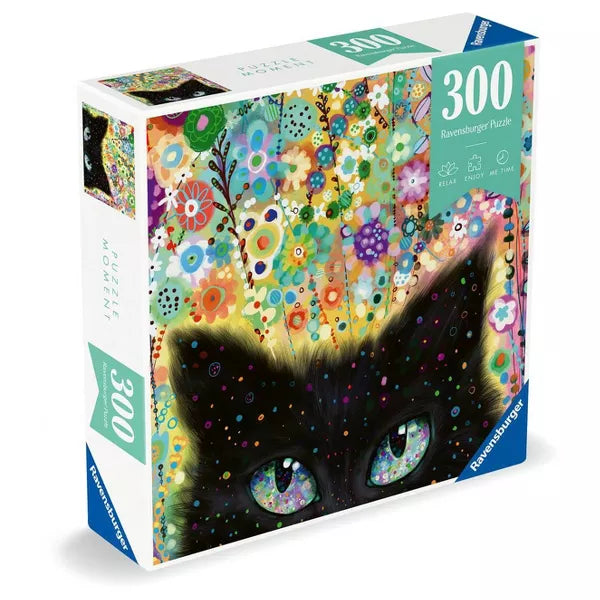Ravensburger Puzzles Puzzle Moments: Kaleidoscope Kitty 300 Pc Puzzle