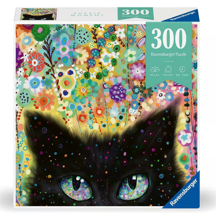 Ravensburger Puzzles Puzzle Moments: Kaleidoscope Kitty 300 Pc Puzzle