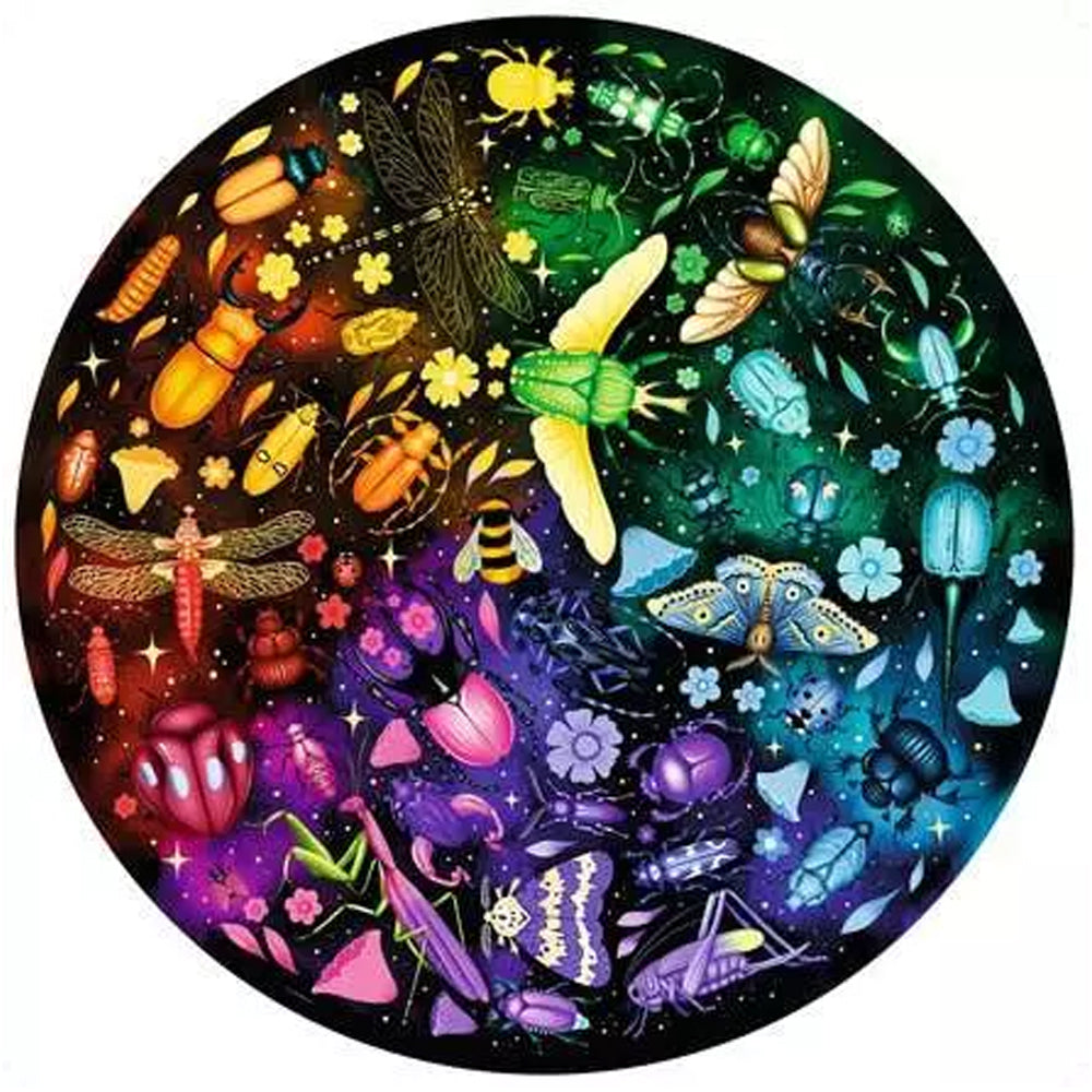 Chevrons Insect Ravensburger Insects 500 pc Round puzzle – Off the Wagon Shop
