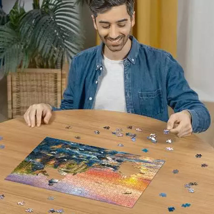 Ravensburger Puzzles Ravensburger Lighthouse at Sunset 500 pc Puzzle