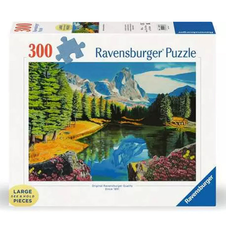 Ravensburger Puzzles Ravensburger Rocky Mountain Reflections  Large Format 300 pc Puzzle