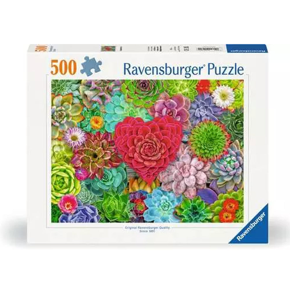 Ravensburger Puzzles Ravensburger Succulent love 500 pc Puzzle