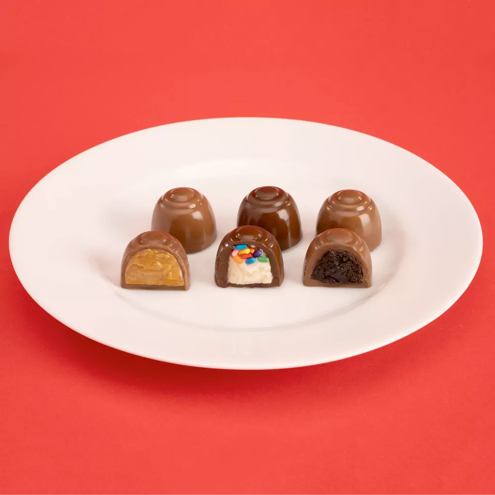 Redstone Foods Candy Dunkin Box of 12 Chocolates