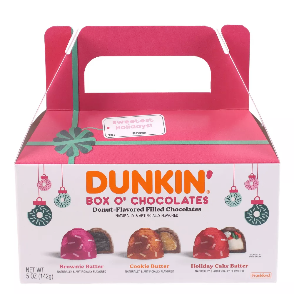 Redstone Foods Candy Dunkin Box of 12 Chocolates