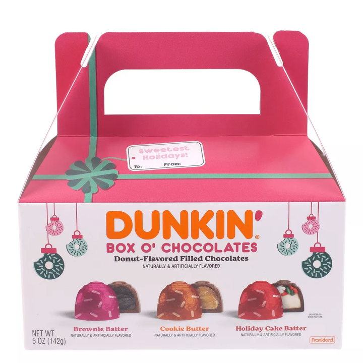 Redstone Foods Candy Dunkin Box of 12 Chocolates