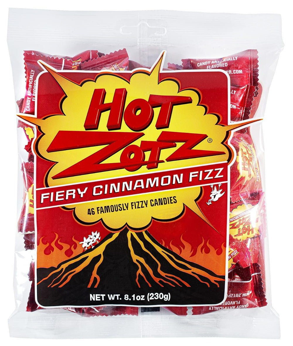 Redstone Foods CANDY Fiery Hot Cinnamon Zotz 46 count Bag