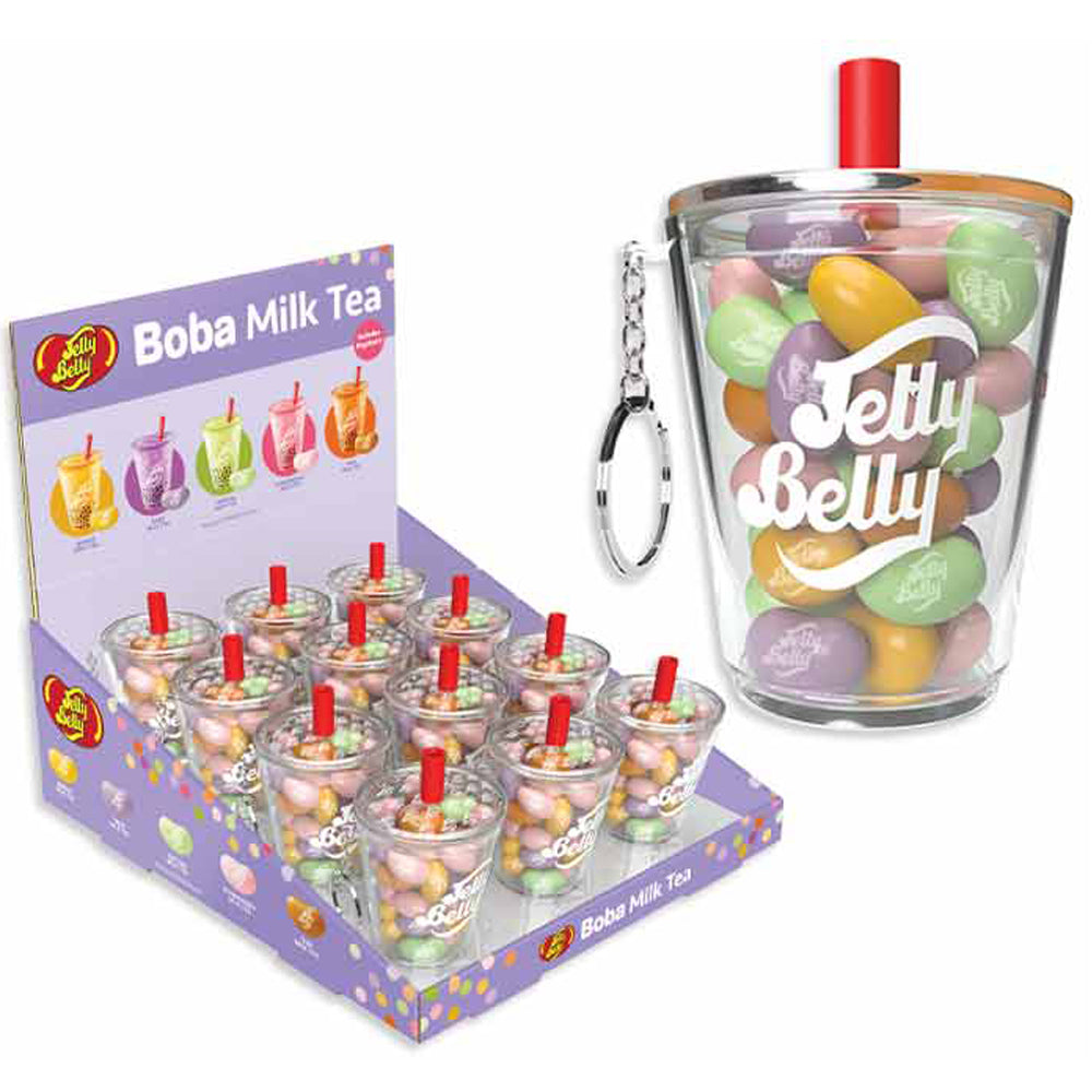 Redstone Foods Candy Jelly Belly Boba Milk Tea Mini Cup