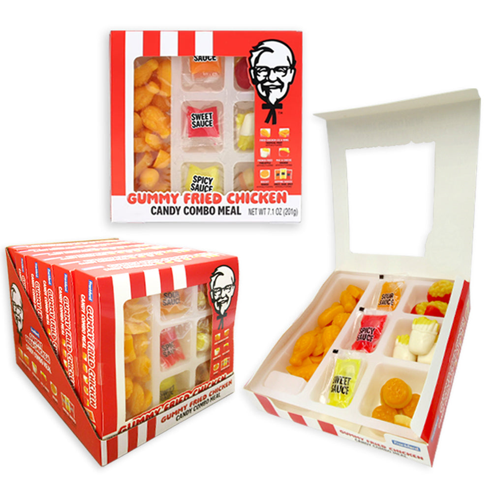 Redstone Foods Candy KFC Gummy Fried Chicken Combo Meal